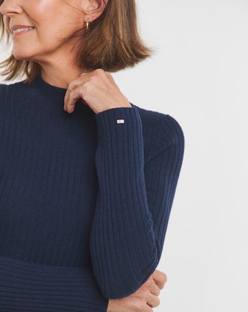 Tommy Hilfiger Wool Cash Colourblock Sweater Dress