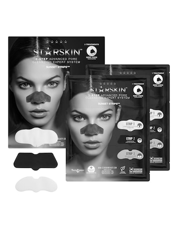 STARSKIN Sunset Strips 3 Step Advanced Blackhead Expert System