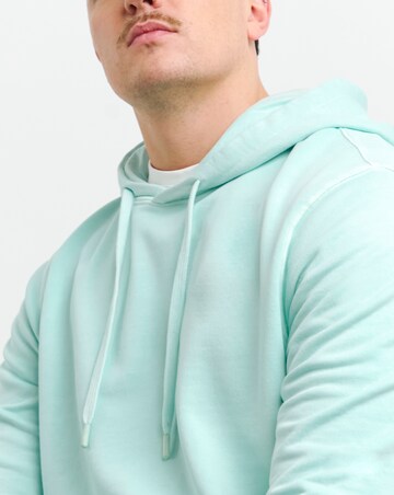 Relaxed Fit Overdyed Hooded Sweat