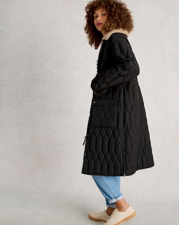 White Stuff Nolan Quilted Coat