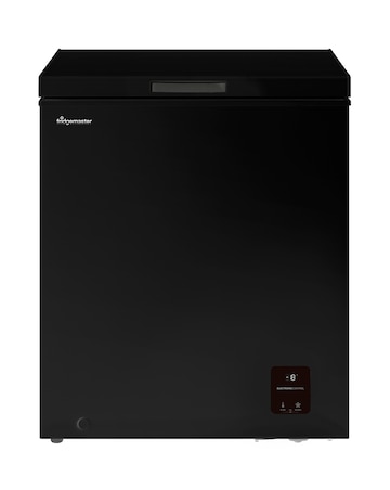 Fridgemaster MCF142EB 142L Chest Freezer - Black E Rated