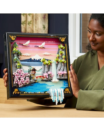 LEGO Art Japanese Cherry Blossom Landscape