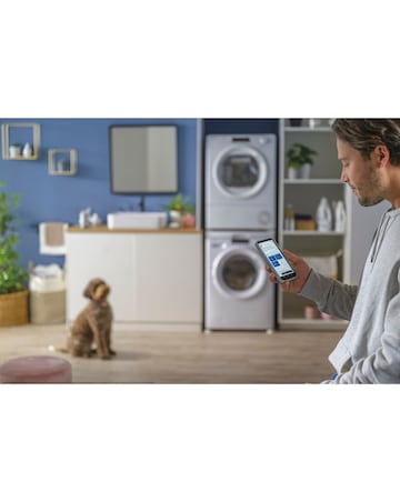 Candy Smart Pro Inverter CROE H9A3TE-80/N Wifi 9kg Heat Pump Tumble Dryer White