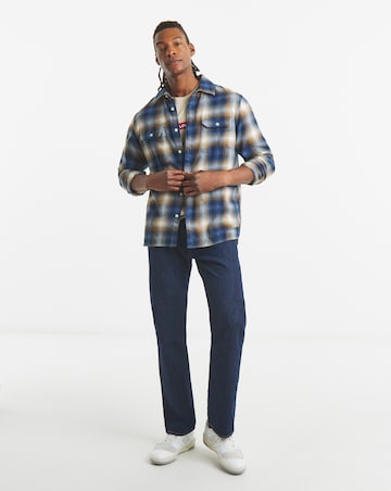 Levi's Jackson Worker Shirt - Blue Plaid