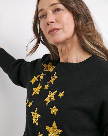 Sequin Star Jumper