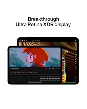 Apple iPad Pro (M4, 2024) 11inch Ultra Retina XDR Wi-Fi 1TB - Space Black