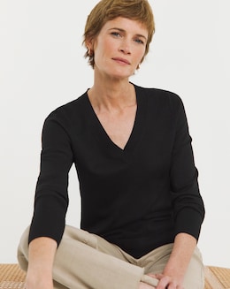 Eversoft V Neck Jumper