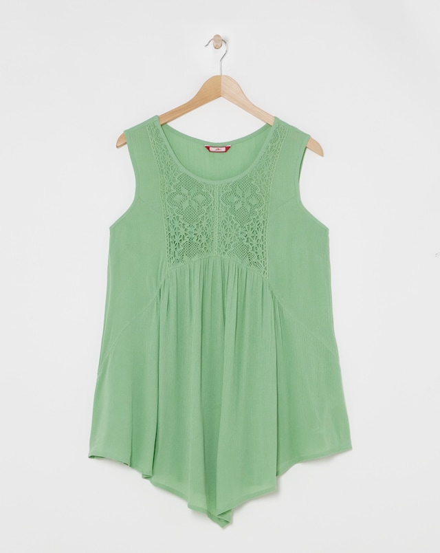 Joe Browns Curious Crochet Crinkle Tunic