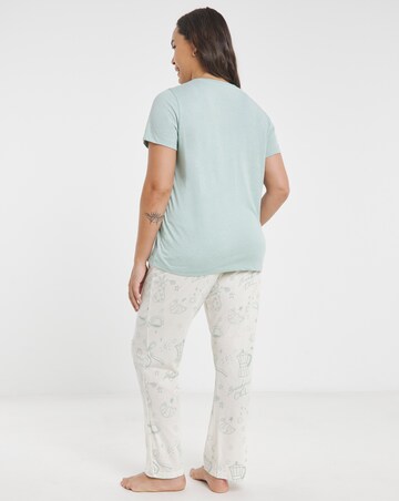 Simply Be (2 Pack) Breakfast Print Value Pyjama Sets