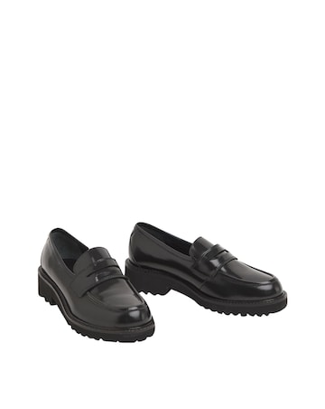 Anthology Elana Premium Leather Chunky Loafer - Standard Fit (D)