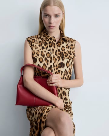Mango Leopard Miriam Dress
