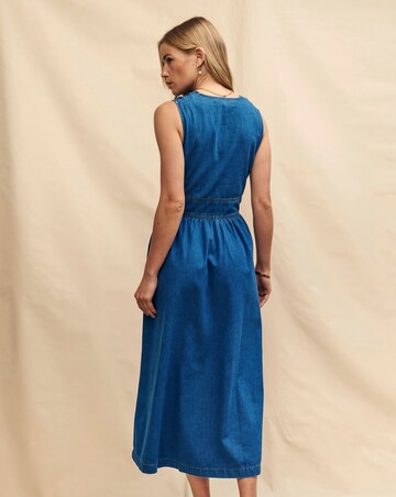 Nobody's Child Astra Denim Midaxi Dress
