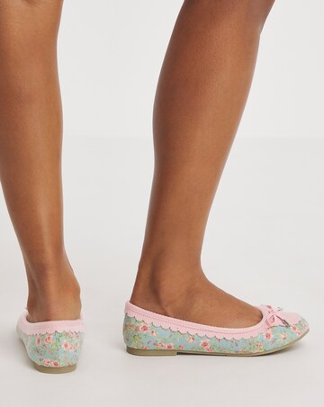 Joe Browns Ballerina Pumps Extra Wide Fit