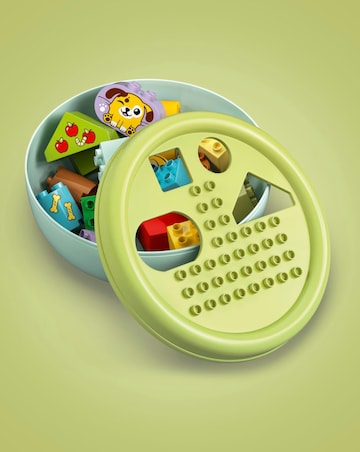 LEGO DUPLO My First Shape Sorter: Puppy House Toddler Learning Toy 10441