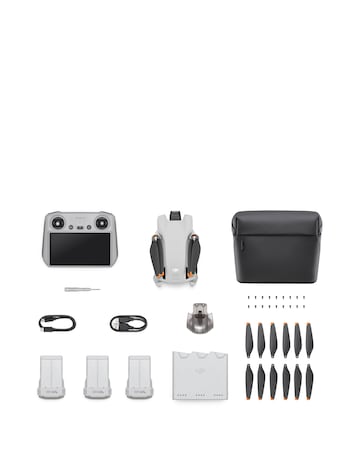 DJI Mini 3 Drone - Fly More Combo (with RC Remote Controller)