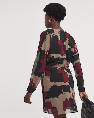 Religion Wrap Mini Dress