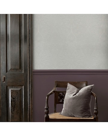 William Morris Dove & Rose Paintable Wallpaper