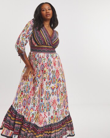 Joe Browns Joy Of Summer Lurex Cotton Maxi Dress