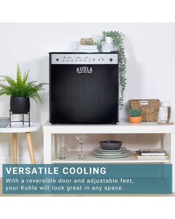 Kuhla KTTF0E6B-1004 Amp Design Table Top Mini Fridge
