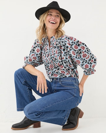 FatFace Elody Floral Blouse
