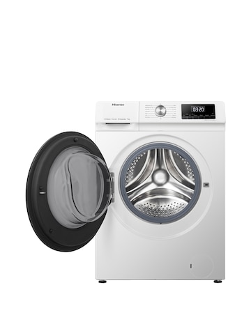 Hisense WFQA9014EVJM 9kg Washing Machine, A rated, 1400rpm Spin