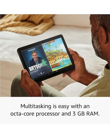 Amazon Fire HD 10 10.1in 32GB Wi-Fi Tablet - Purple