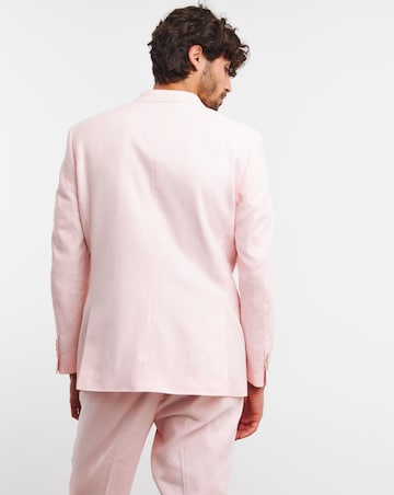 Linen Blend Regular Fit Suit Jacket