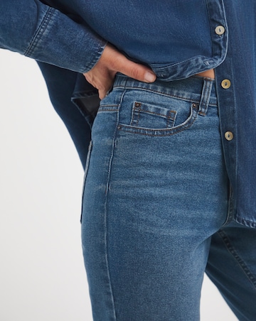 24/7 Blue Straight Leg Jeans