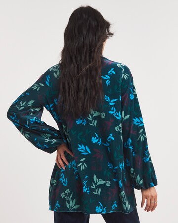 Julipa Printed Velour Blouse