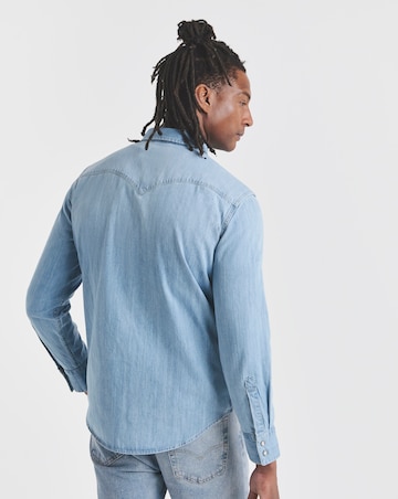 Levi's Barstow Western Standard Shirt - Light Indigo