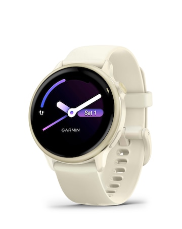 Garmin Vivoactive 6 AMOLED 42mm Smart Watch - Lunar Gold