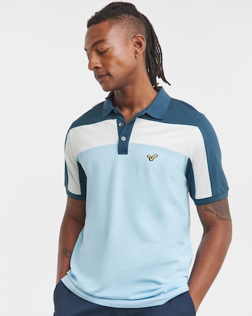 Voi Colour Block Polo Long
