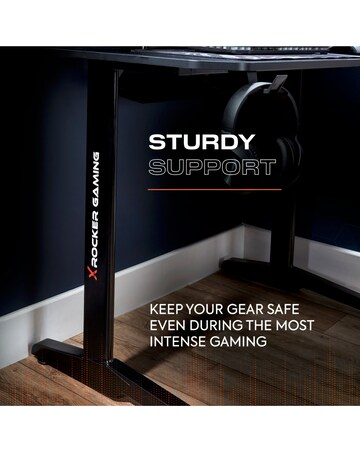 X Rocker Panther Esports Gaming Desk