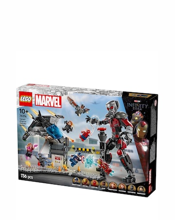 LEGO Marvel Captain America: Civil War Action Battle Buildable Playset 76314