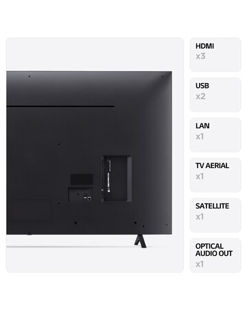 LG 65UT80006LK 65in LED 4K UHD HDR ThinQ Smart TV