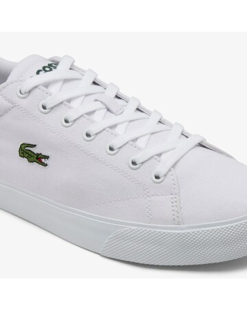 Lacoste Lerond Set Canvas Trainers - White