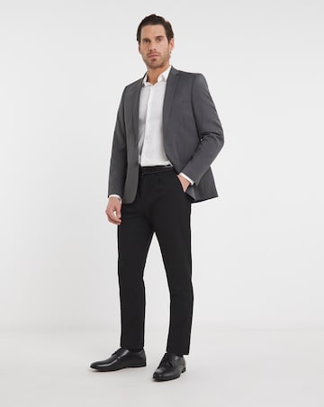 Regular Fit Pleat Front Stretch Formal Trouser