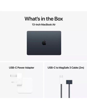 Apple MacBook Air (M4, 2025) 13in 10-Core CPU 10-Core GPU 24GB 512GB - Midnight