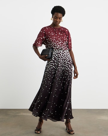 Joanna Hope Split Sleeve Maxi Dress