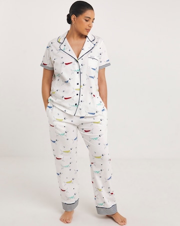 Pretty Secrets Sausage Dog Cotton Pyjama Set