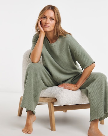 Pretty Secrets Brushed Waffle Lounge Set