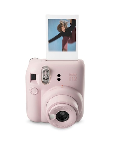 Fujifilm Instax Mini 12 Instant Camera with 20 Shot Film Pack - Blossom Pink