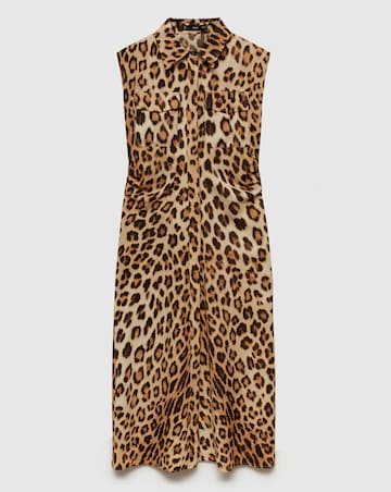 Mango Leopard Miriam Dress