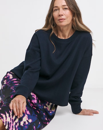 2 in 1 Printed Slip Dress With Jumper