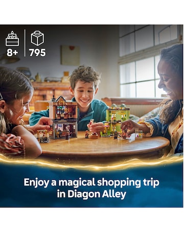 LEGO Harry Potter Quality Quidditch Supplies & Ice Cream Parlour, Diagon 76452