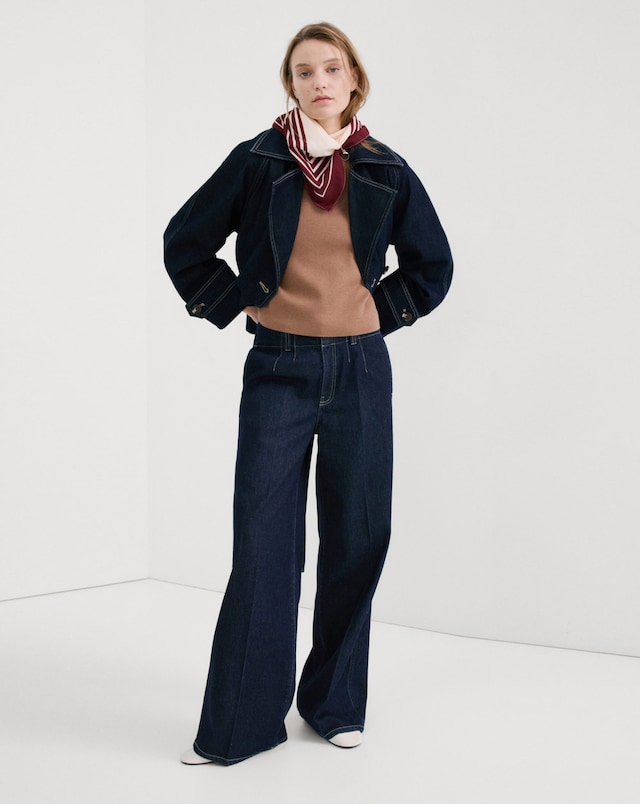 Mango Wide Leg Jean