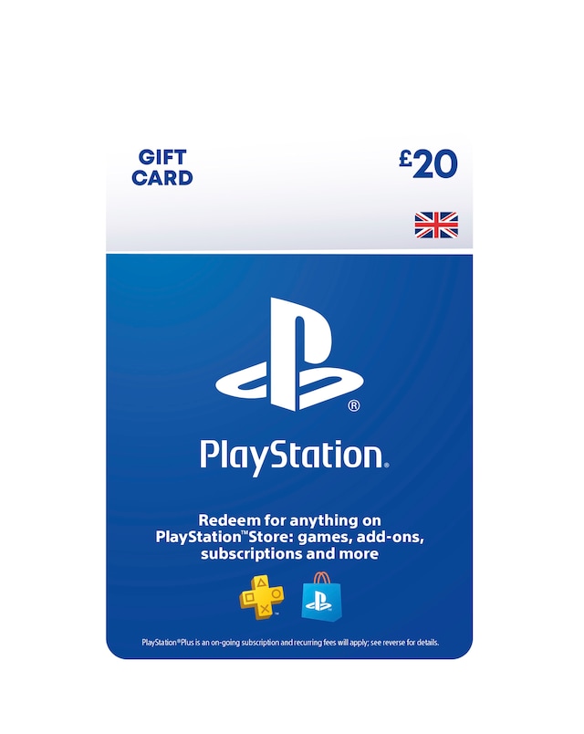 PlayStation Store Gift Card - £20 (Digital Download)