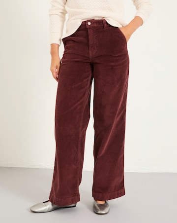 Fatface Kendall Wide Leg Cord Trouser