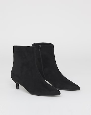 Mambo Kitten Heel Ankle Boots - Extra Wide Fit (EEE)