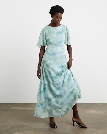 Joanna Hope Chiffon Column Dress